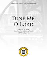 Tune Me, O Lord SATB choral sheet music cover Thumbnail